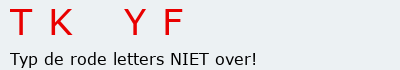 Bevestigingscode