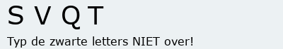 Bevestigingscode