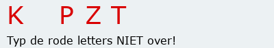 Bevestigingscode