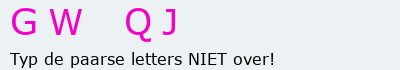 Bevestigingscode