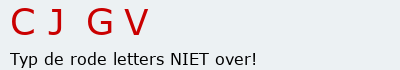 Bevestigingscode