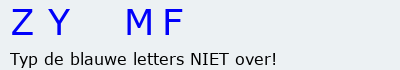 Bevestigingscode