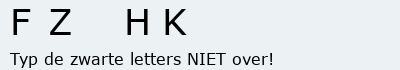 Bevestigingscode