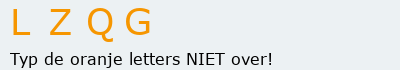 Bevestigingscode