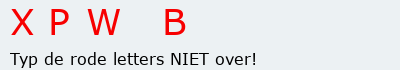 Bevestigingscode