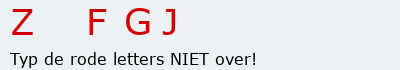 Bevestigingscode