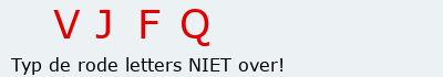 Bevestigingscode
