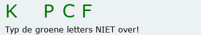 Bevestigingscode