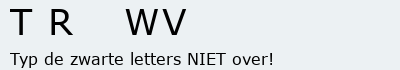 Bevestigingscode