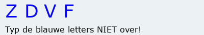 Bevestigingscode