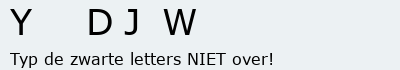 Bevestigingscode