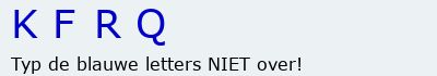 Bevestigingscode