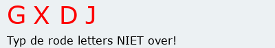 Bevestigingscode