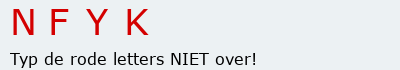 Bevestigingscode