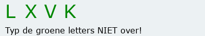 Bevestigingscode