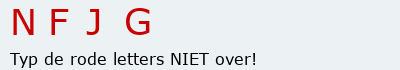 Bevestigingscode