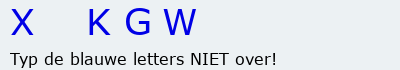 Bevestigingscode