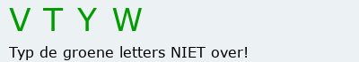 Bevestigingscode