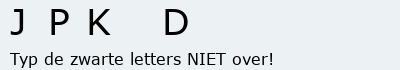 Bevestigingscode