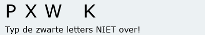 Bevestigingscode
