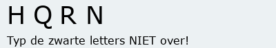 Bevestigingscode