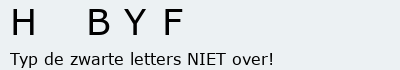 Bevestigingscode