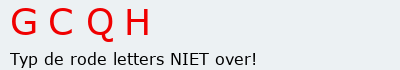 Bevestigingscode