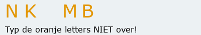 Bevestigingscode