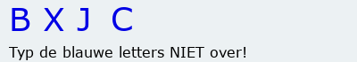 Bevestigingscode