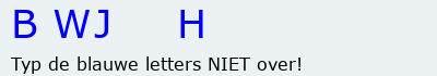 Bevestigingscode