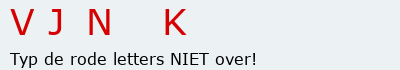 Bevestigingscode