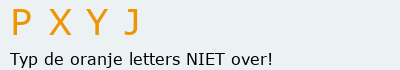 Bevestigingscode