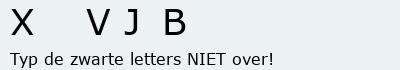 Bevestigingscode