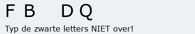 Bevestigingscode