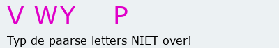 Bevestigingscode