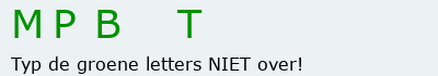 Bevestigingscode