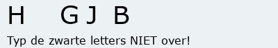 Bevestigingscode