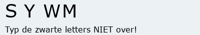 Bevestigingscode