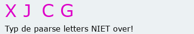 Bevestigingscode