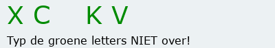 Bevestigingscode