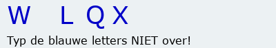 Bevestigingscode