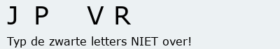 Bevestigingscode