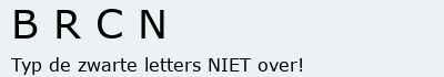 Bevestigingscode