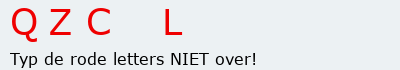 Bevestigingscode