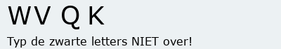 Bevestigingscode