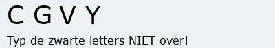 Bevestigingscode
