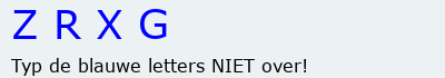 Bevestigingscode