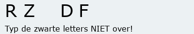 Bevestigingscode