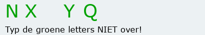 Bevestigingscode
