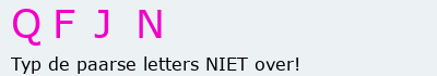 Bevestigingscode